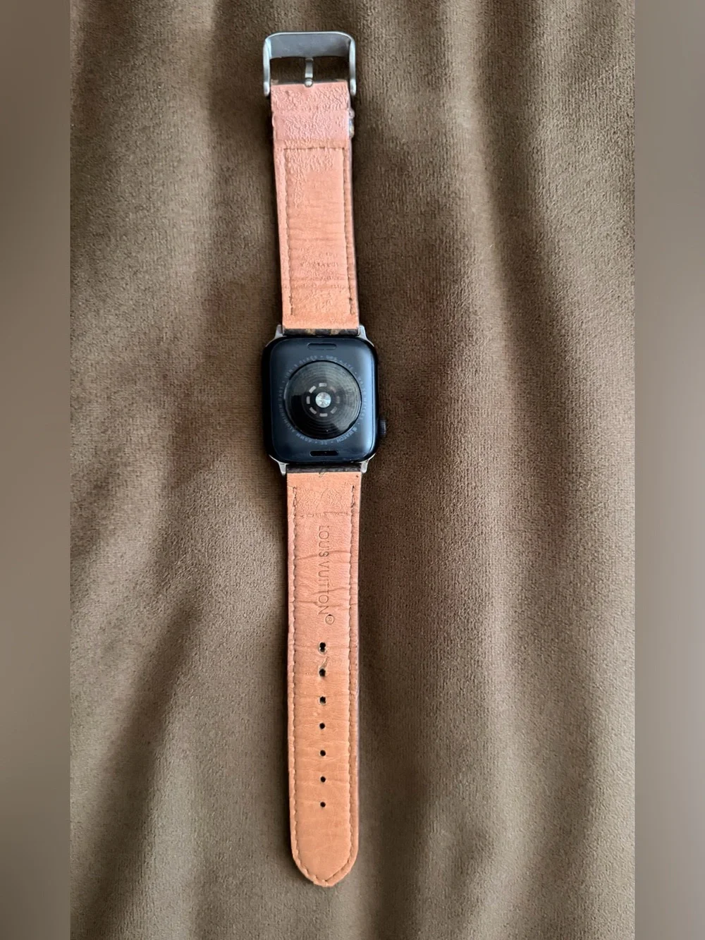 Apple Watch with LV Monogram Leather Band